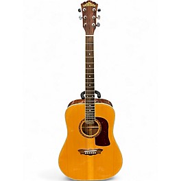 Used Washburn WD300SW Natural Acoustic Guitar
