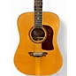 Used Washburn WD300SW Natural Acoustic Guitar