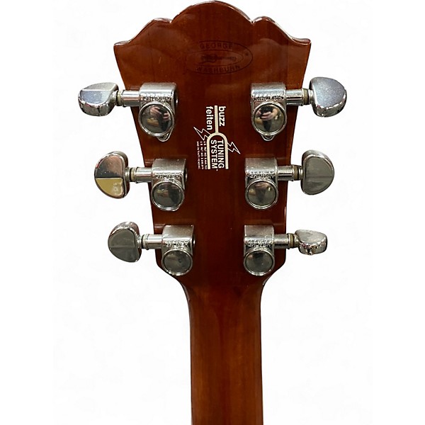 Used Washburn WD300SW Natural Acoustic Guitar