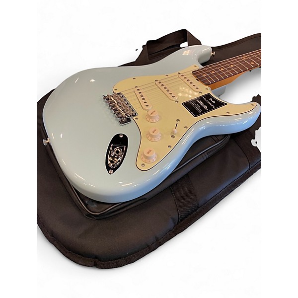Used Fender Vintera II 60's Stratocaster Sonic Blue Solid Body Electric Guitar