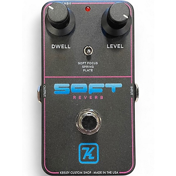 Used Keeley Soft Reverb Effect Pedal