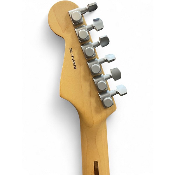 Used Fender Artist Series Jeff Beck Stratocaster Olympic White Solid Body Electric Guitar