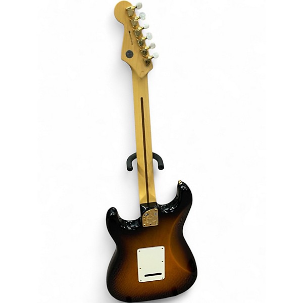 Used Fender 60th Anniversary Stratocaster 3 Tone Sunburst Solid Body Electric Guitar