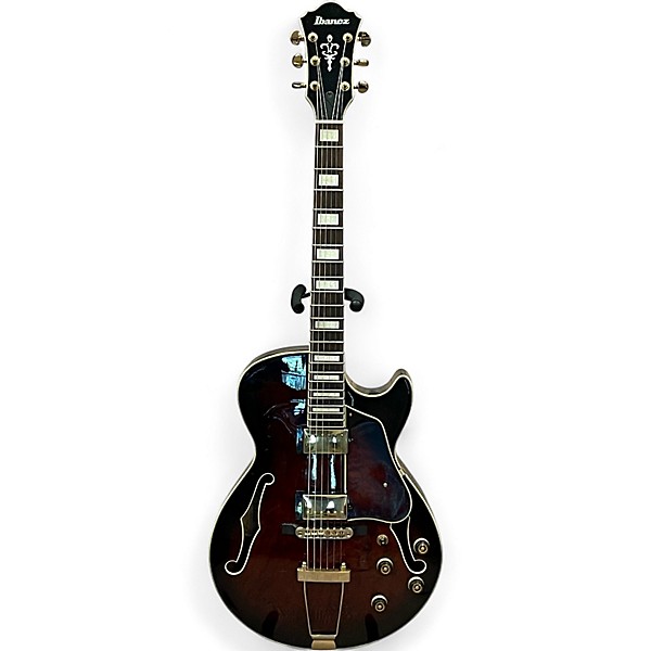 Used Ibanez AG95 Artcore Expressionist DARK BROWN SUNBURST Hollow Body Electric Guitar