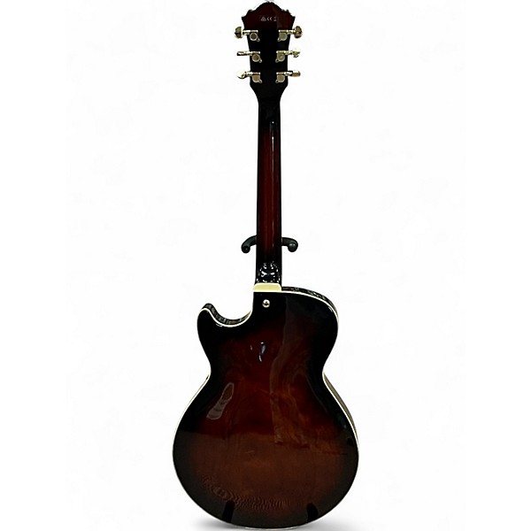 Used Ibanez AG95 Artcore Expressionist DARK BROWN SUNBURST Hollow Body Electric Guitar