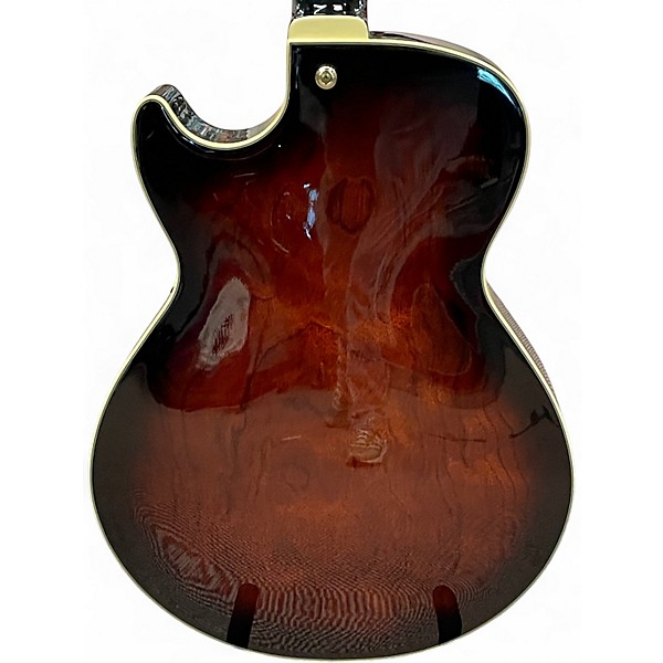 Used Ibanez AG95 Artcore Expressionist DARK BROWN SUNBURST Hollow Body Electric Guitar