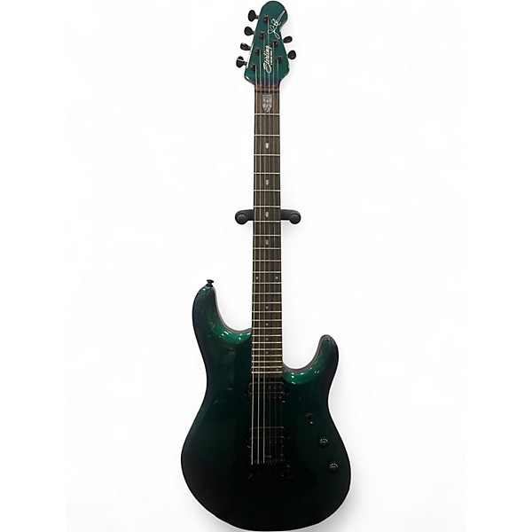Used Sterling by Music Man JP60 DiMarzio John Petrucci Signature Electric Guitar MYSTIC DREAM Solid Body Electric Guitar