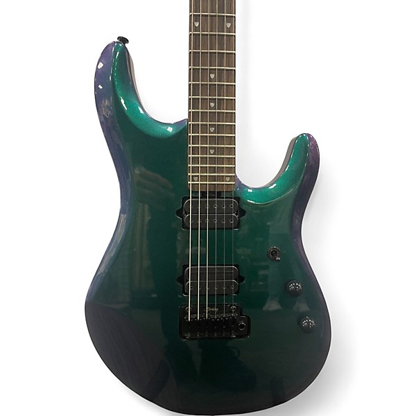 Used Sterling by Music Man JP60 DiMarzio John Petrucci Signature Electric Guitar MYSTIC DREAM Solid Body Electric Guitar
