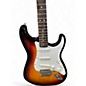 Used Squier Stratocaster Sunburst Solid Body Electric Guitar