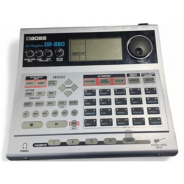 Used BOSS DR880 Dr Rythym Drum Machine