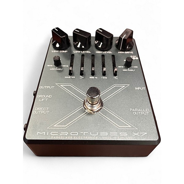 Used Darkglass Microtubes X7 Bass Effect Pedal