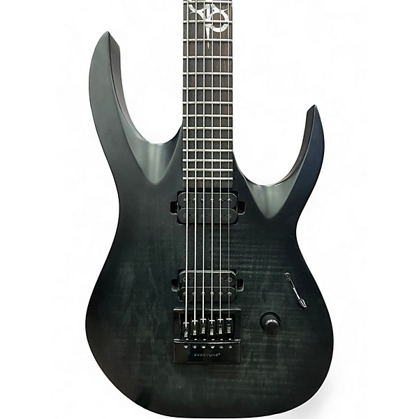 Used Solar Guitars AB2.6ET FBB Black Solid Body Electric Guitar