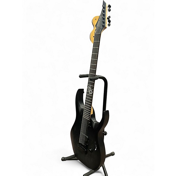 Used Solar Guitars AB2.6ET FBB Black Solid Body Electric Guitar