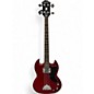 Used Epiphone SG EB-0 Cherry Electric Bass Guitar thumbnail