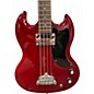 Used Epiphone SG EB-0 Cherry Electric Bass Guitar