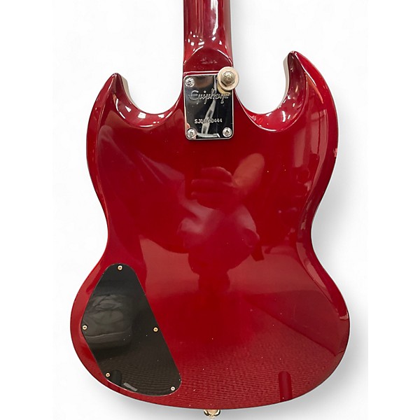 Used Epiphone SG EB-0 Cherry Electric Bass Guitar