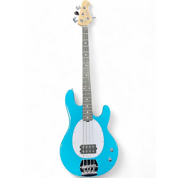 Used Sterling by Music Man Intro Series StingRay RAY2 electric blue Electric Bass Guitar