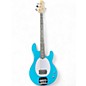 Used Sterling by Music Man Intro Series StingRay RAY2 electric blue Electric Bass Guitar thumbnail