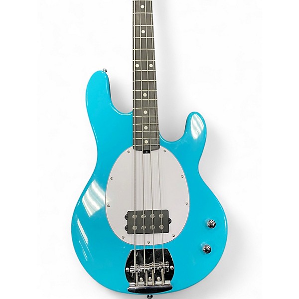 Used Sterling by Music Man Intro Series StingRay RAY2 electric blue Electric Bass Guitar
