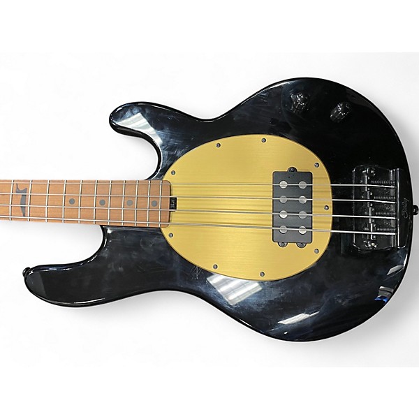 Used Sterling by Music Man Pete Wentz Signature StingRay Black Electric Bass Guitar