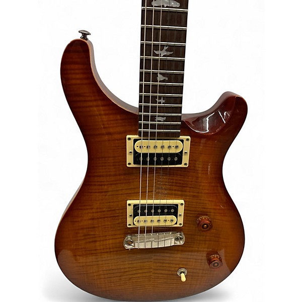 Used PRS SE Custom 22 Sunburst Solid Body Electric Guitar