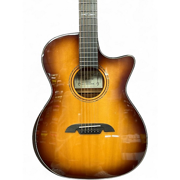 Used 2018 Alvarez AG610 2 Color Sunburst Acoustic Electric Guitar