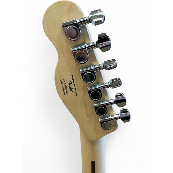 Used Squier Telecaster Yellow Solid Body Electric Guitar