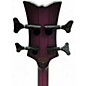 Used Schecter Guitar Research STILETTO STUDIO 4 STRING TRANSPARENT PURPLE BURST Electric Bass Guitar
