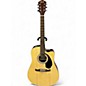 Used Fender FA-125ce Natural Acoustic Guitar thumbnail