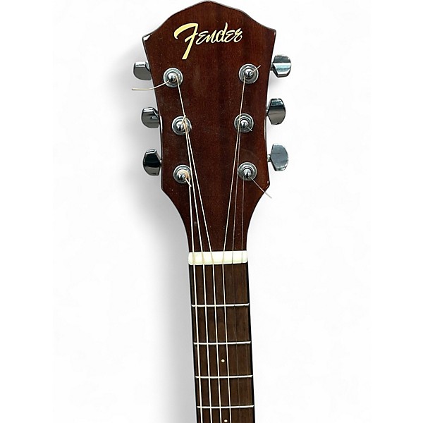 Used Fender FA-125ce Natural Acoustic Guitar