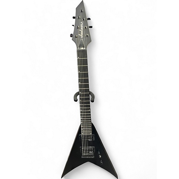 Used Jackson JS22-7 KING V Black Solid Body Electric Guitar