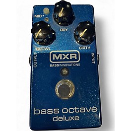 Used MXR M288 Bass Octave Deluxe Bass Effect Pedal