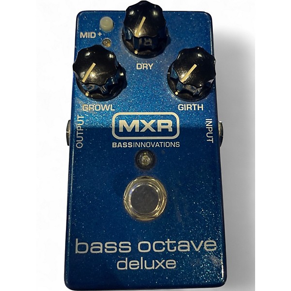Used MXR M288 Bass Octave Deluxe Bass Effect Pedal