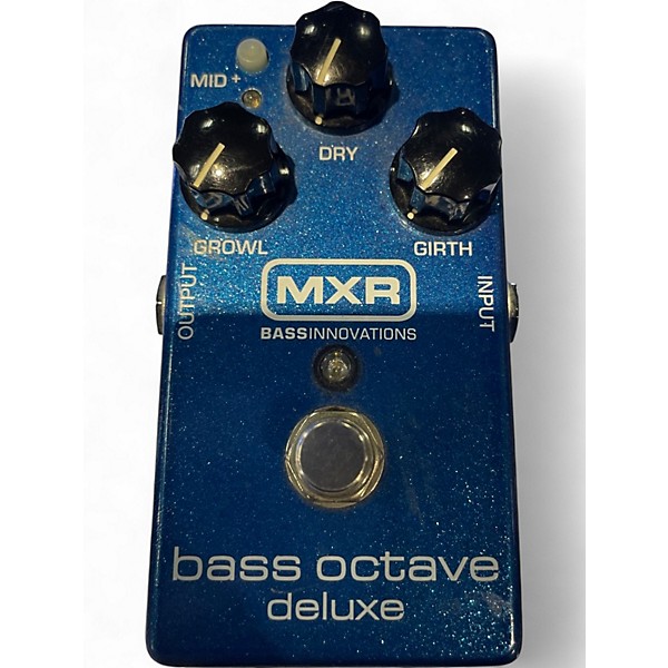 Used MXR M288 Bass Octave Deluxe Bass Effect Pedal