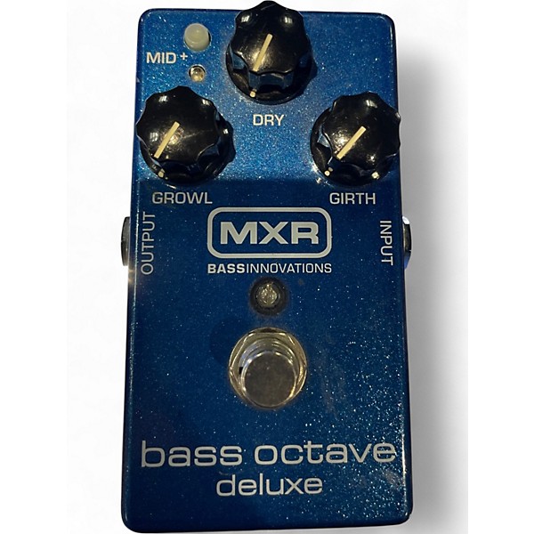 Used MXR M288 Bass Octave Deluxe Bass Effect Pedal
