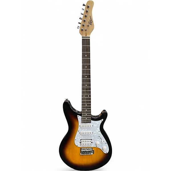 Used Rogue Rocketeer 2 Color Sunburst Solid Body Electric Guitar