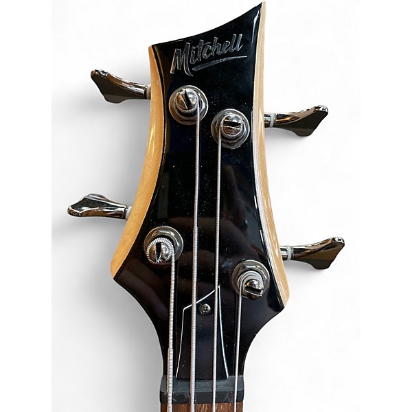 Used Mitchell MB200 Black Electric Bass Guitar