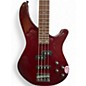 Used Mitchell MB200 Wine Red Electric Bass Guitar
