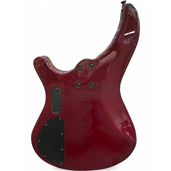 Used Mitchell MB200 Wine Red Electric Bass Guitar