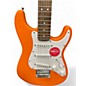 Used Squier Mini Affinity Stratocaster Capri Orange Electric Guitar