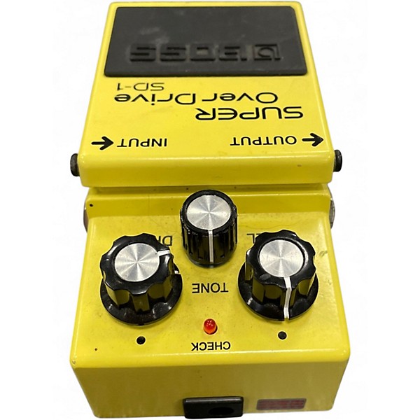 Used BOSS SD1 Super Overdrive Effect Pedal