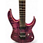 Used Ibanez RG920QMZ High Voltage Violet Solid Body Electric Guitar