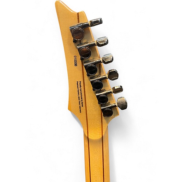 Used Ibanez RG920QMZ High Voltage Violet Solid Body Electric Guitar