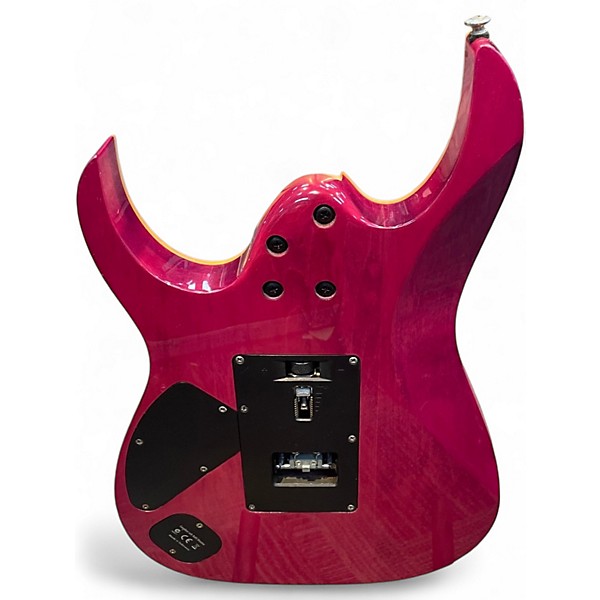 Used Ibanez RG920QMZ High Voltage Violet Solid Body Electric Guitar