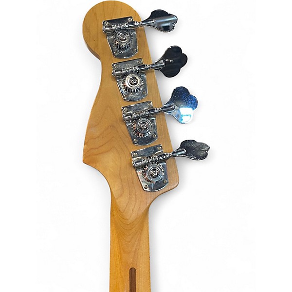 Used Fender Standard Precision Bass Butterscotch Blonde Electric Bass Guitar