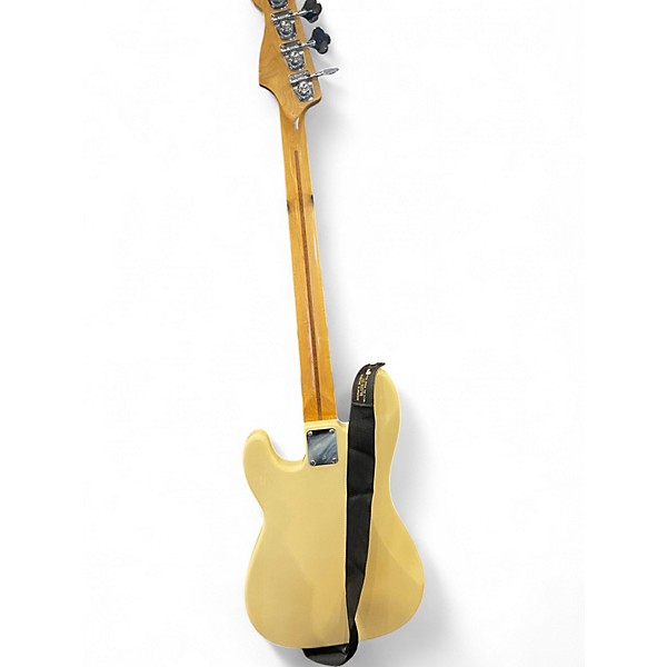 Used Fender Standard Precision Bass Butterscotch Blonde Electric Bass Guitar
