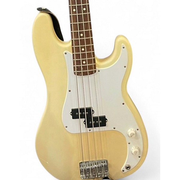 Used Fender Standard Precision Bass Butterscotch Blonde Electric Bass Guitar