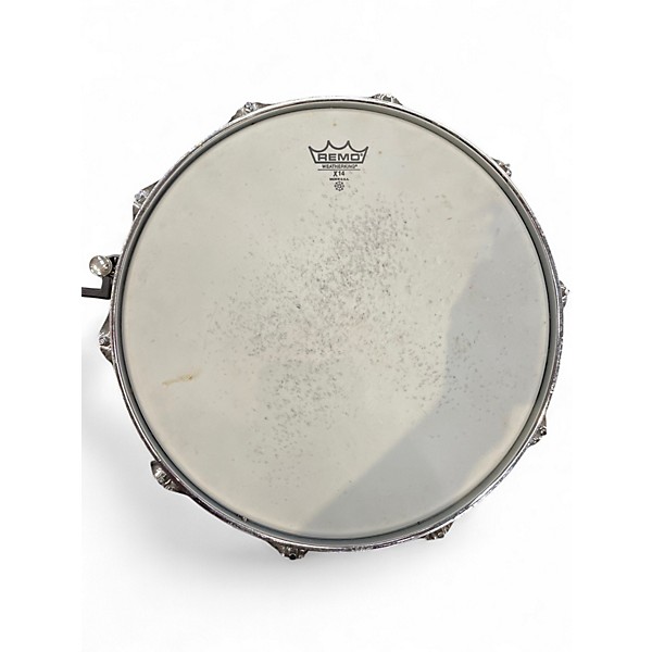 Used GP Percussion 14X6 Snare 14x6 Metal Drum