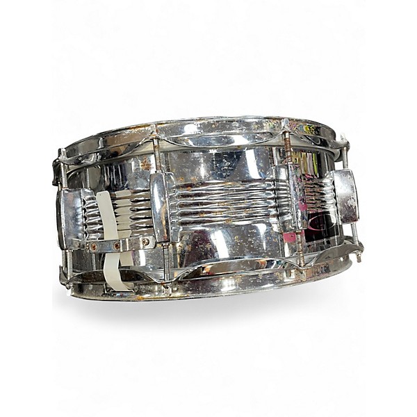 Used GP Percussion 14X6 Snare 14x6 Metal Drum