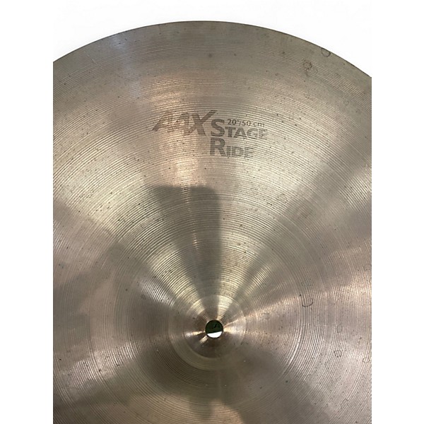 Used SABIAN 20in AAX Stage Ride Cymbal